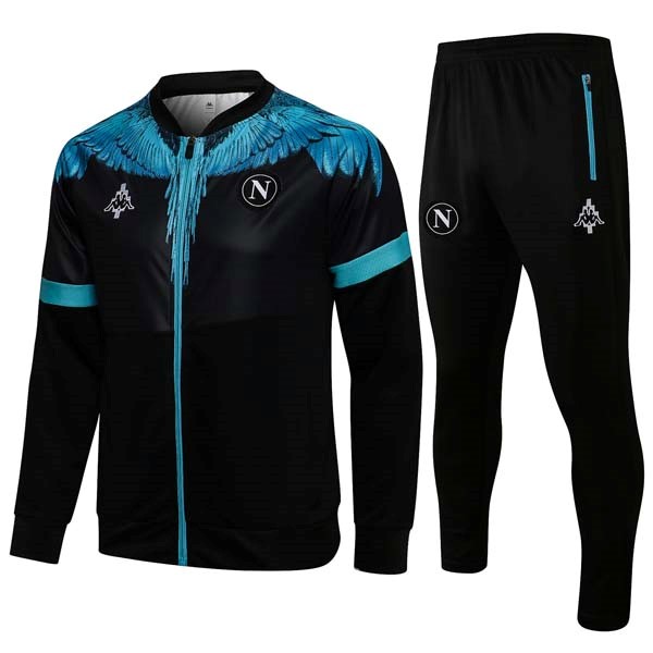 Trainingsanzug Napoli 2021-22 Schwarz Blau